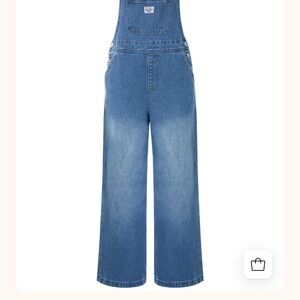 Women's Blue Denim Overalls